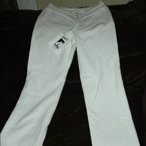 White Skea Ski Pants! Softshell ski pants size 4!